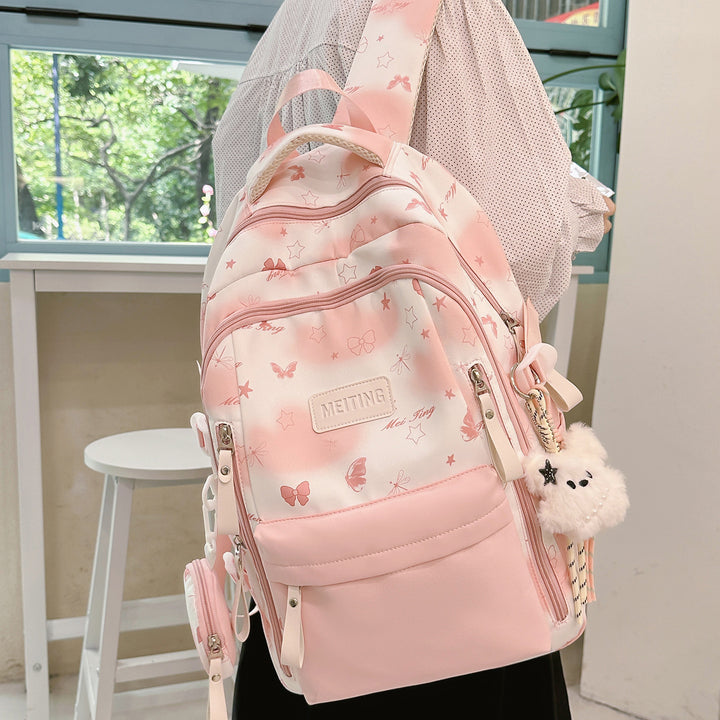 Trendiger Gemusterter Rucksack Karnz