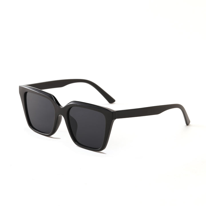 Damen geometrische Sonnenbrille mit schützendem UV-Filter und stylischem Schildpatt-Design Karnz
