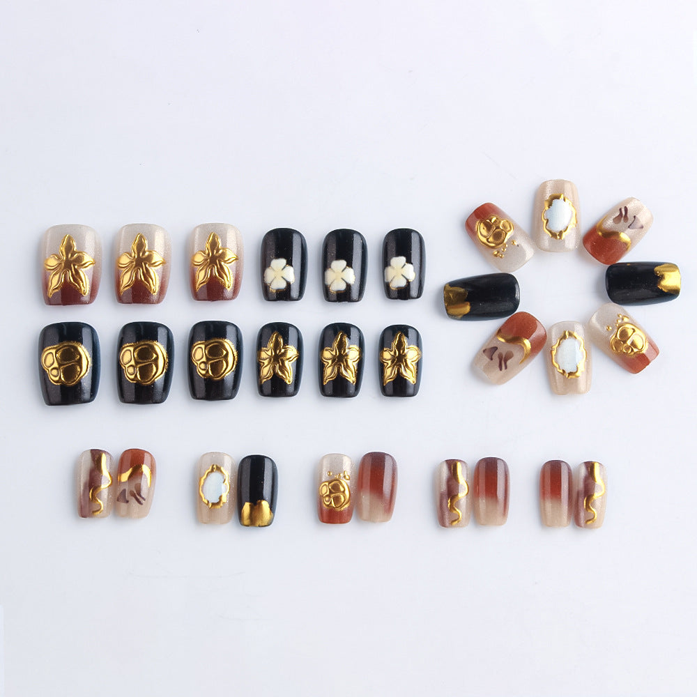 Gothic Themen Nagelkunst Set Karnz