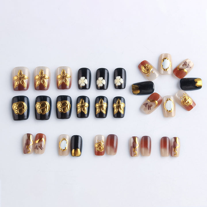 Gothic Themen Nagelkunst Set Karnz