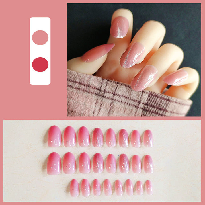 Ombre Glossy Press-On Nagelset