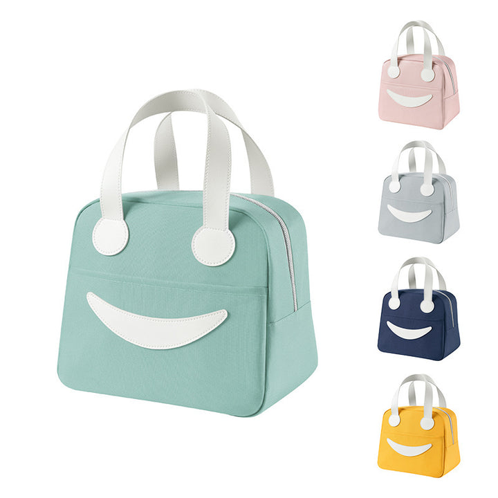 Süßes Smiley-Gesicht Lunchbag Karnz