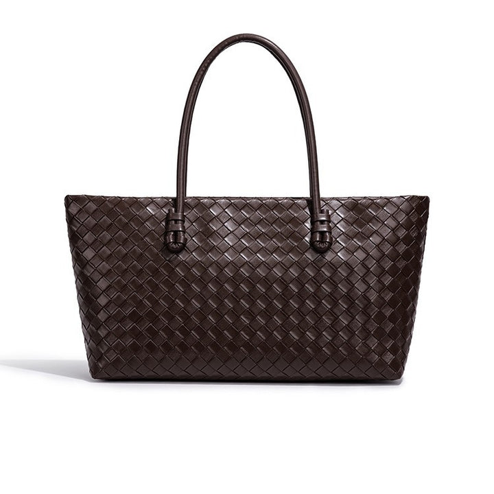 Woven Leather Tote Bag Karnz