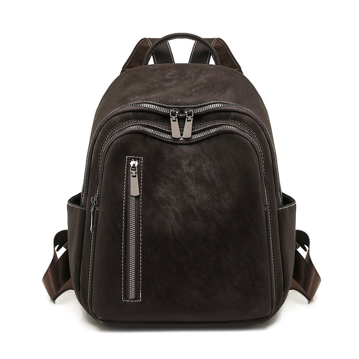 Stylischer Leder-Rucksack Karnz