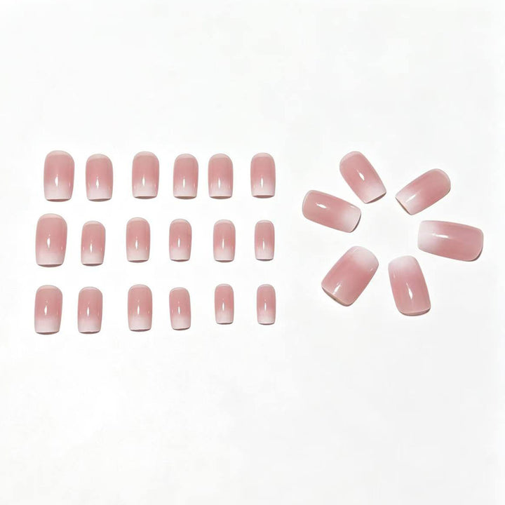 Elegante Press-On Gel-Nagelverzierungen Karnz