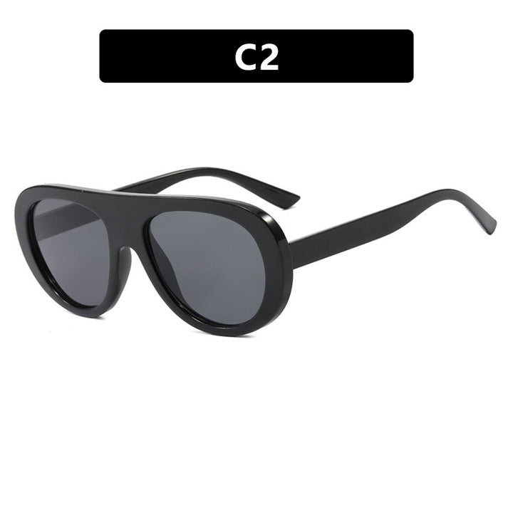 Damen stylische Sonnenbrille mit einzigartigem futuristischen Design Karnz