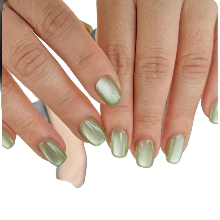 Glänzendes Press-On Nagelset Karnz