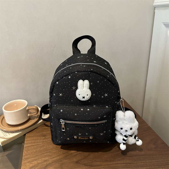 Süßes Kaninchen-Themen Mini-Rucksack