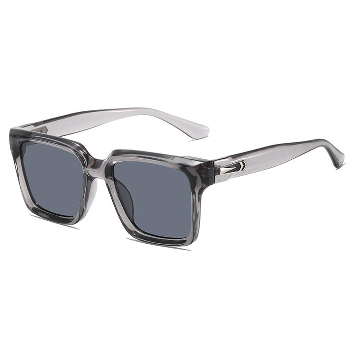 Elegante Übergroße Quadratrahmen-Sonnenbrillen Karnz