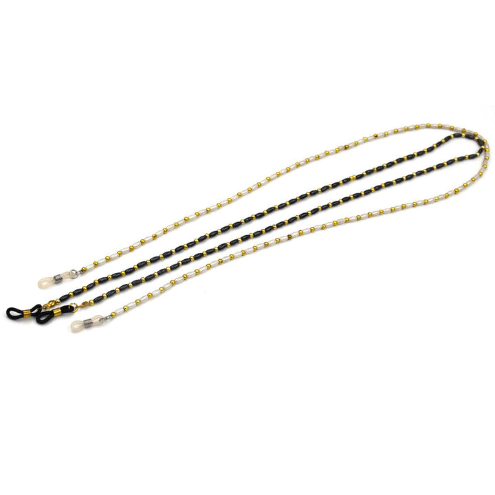 Elegante Perlen-Brillen-Kette Karnz