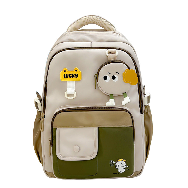 Verspieltes Charakterdesign Schulrucksack Karnz