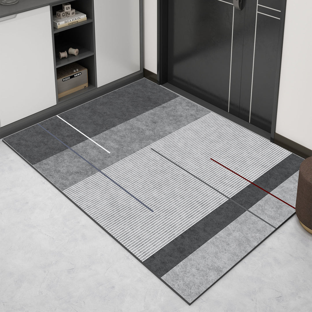 Geometrisches Muster Dekorativer Teppich