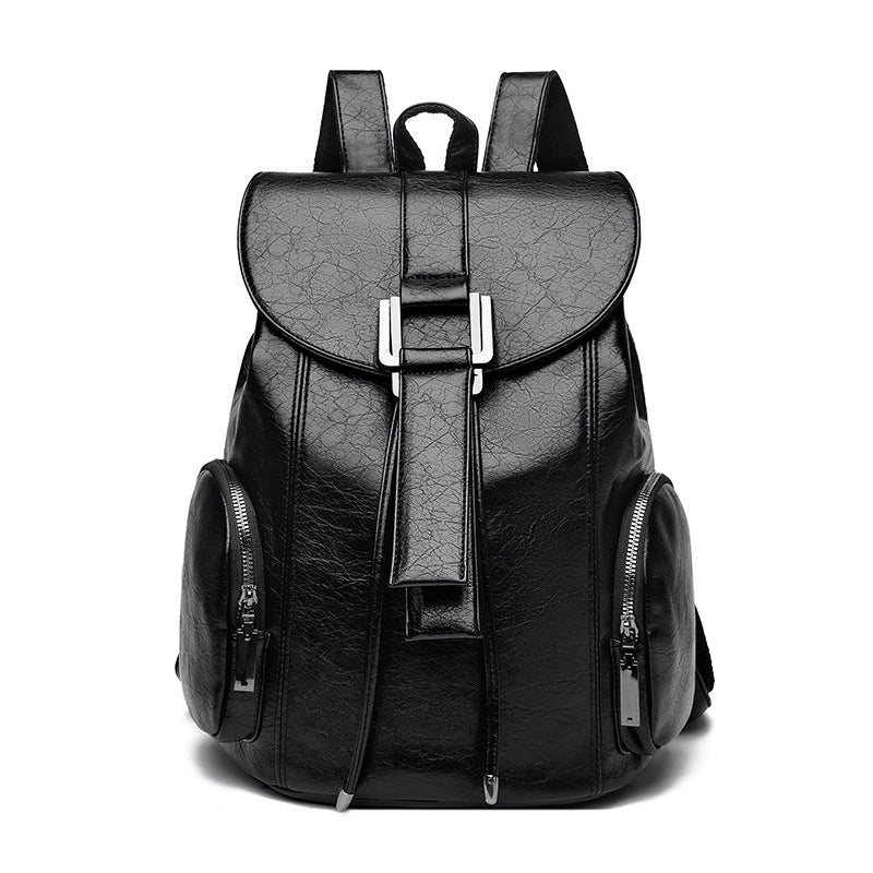 Retro-Chic Vegan Leder Rucksack Karnz
