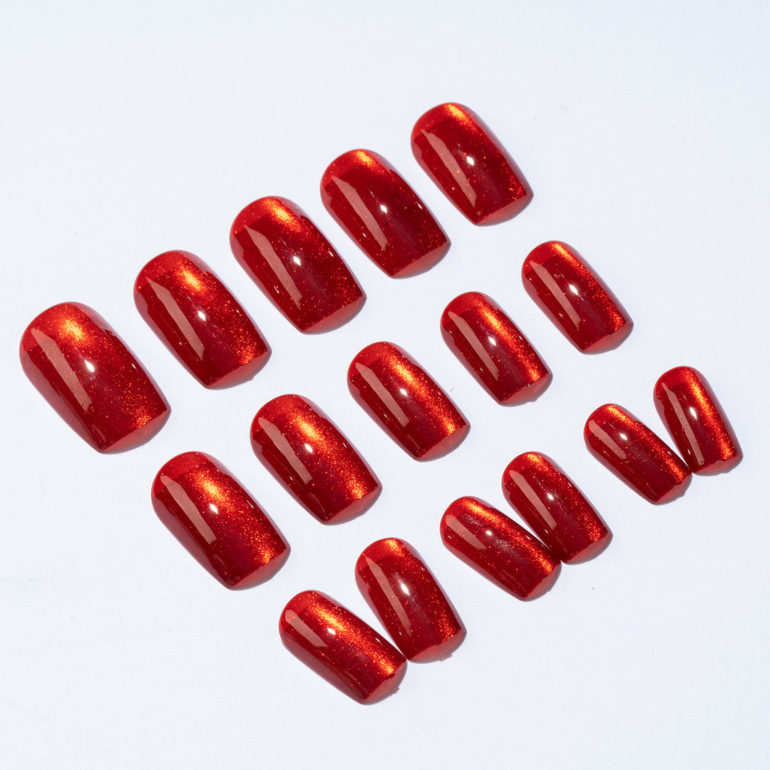 Sparkling Press-On Nail Set Karnz