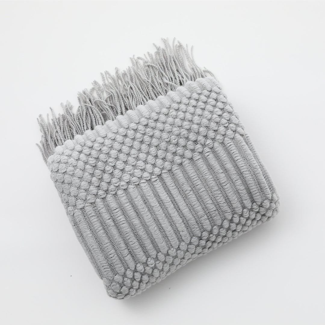 Stylische Texturierte Wurfdecke
