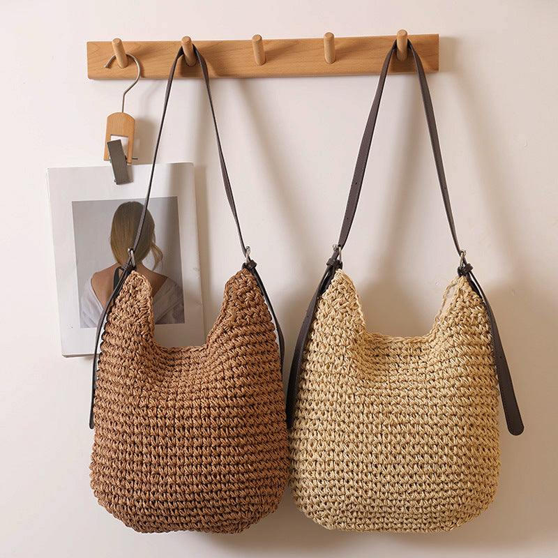Damen Handtasche mit elegantem geflochtenem Design Karnz