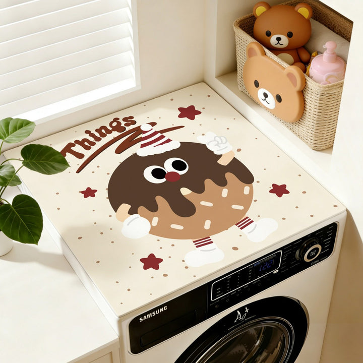 Cartoon Cat-Themen Wasch-Tischdecke