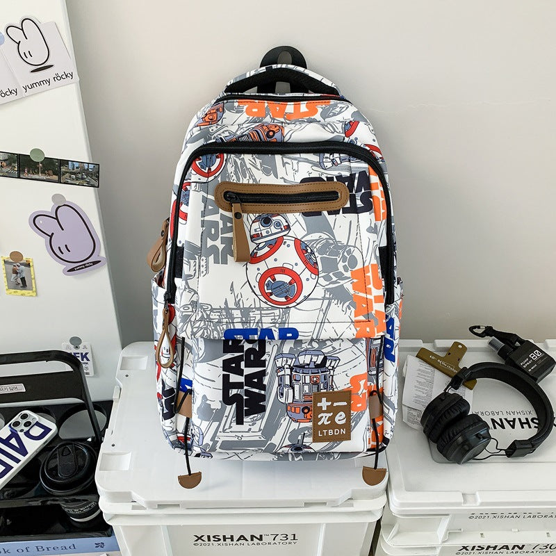 Modischer Gemusterter Rucksack Karnz