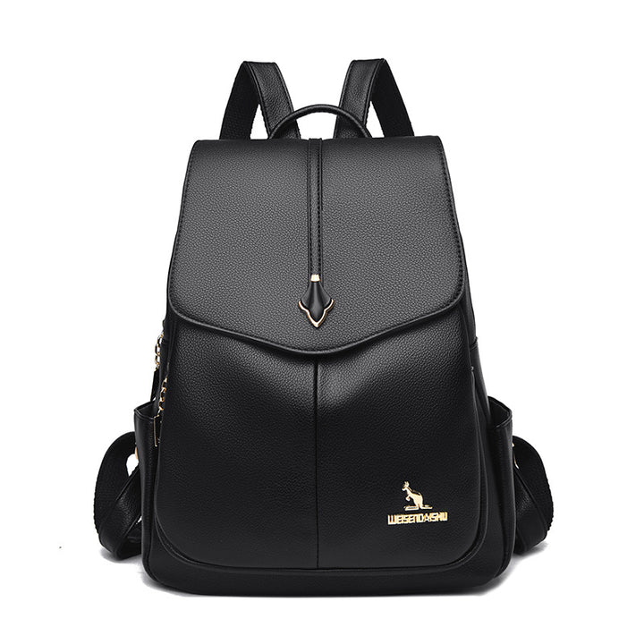 Luxuriöser Leder Rucksack