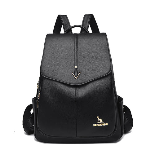 Luxuriöser Leder Rucksack