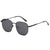 Damen Modische Brille im modernen Schild-Design Karnz