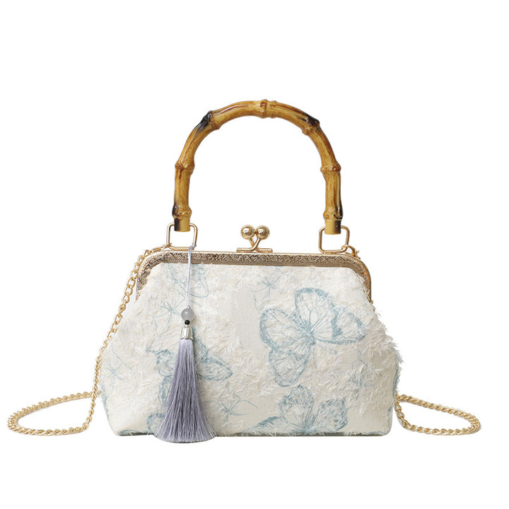Vintage Floral Handtasche