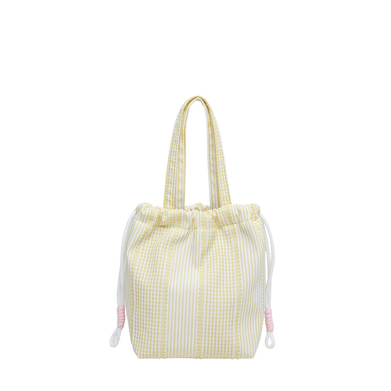 WoDrawstring Utility Tote Bag Karnz