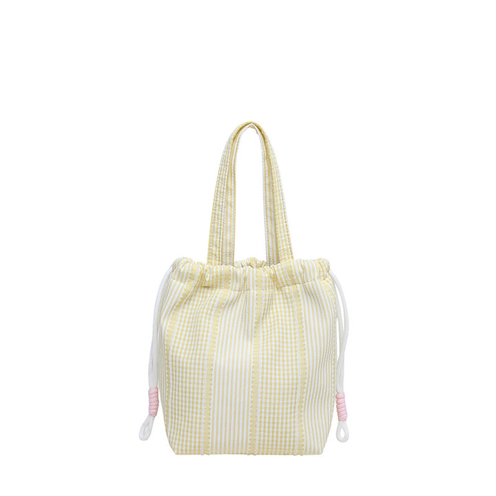 WoDrawstring Utility Tote Bag Karnz