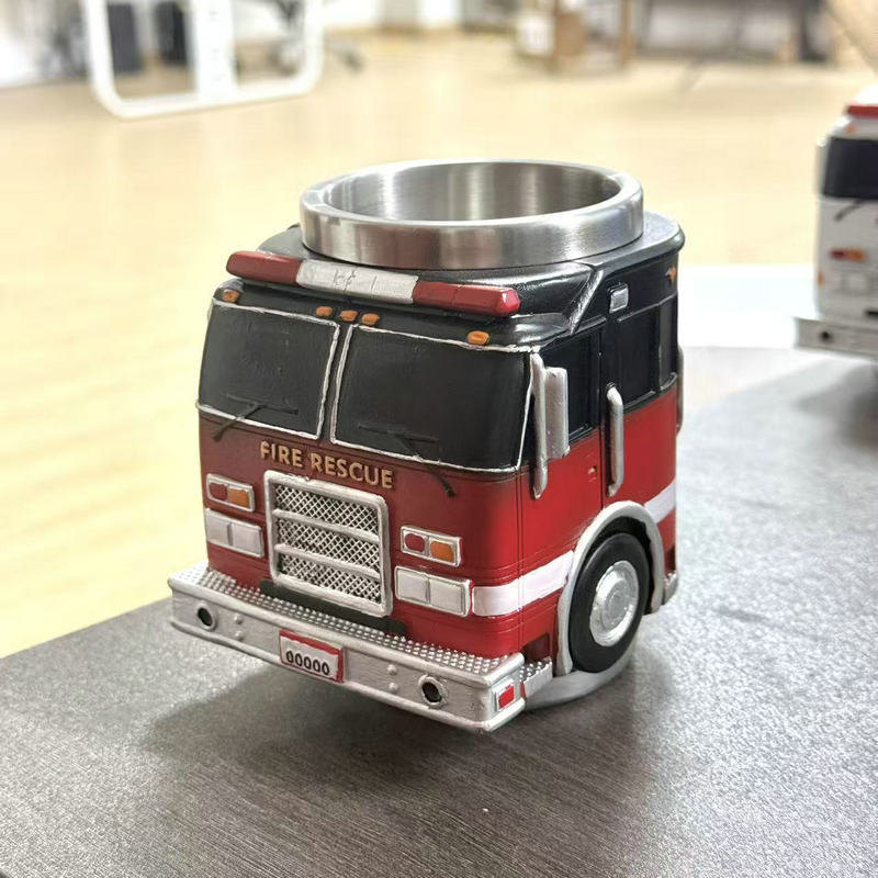 Kreativer Feuerwehr-Lampenbecher Karnz