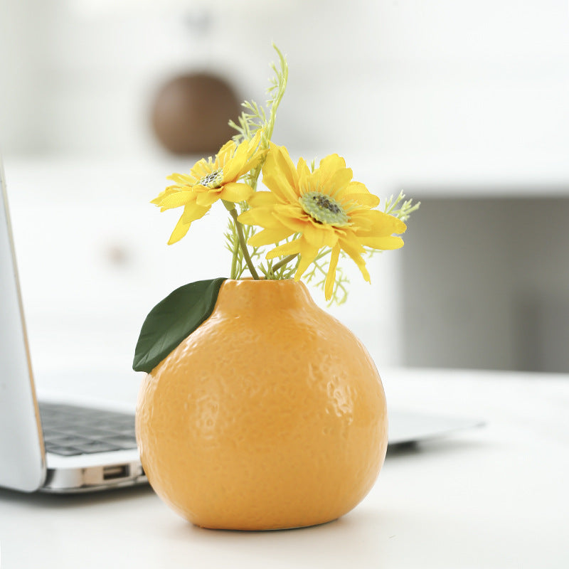Verspielte Keramische Obst-förmige Vase Karnz