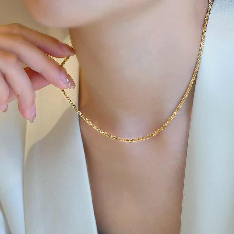 Elegante Minimalistische Halskette Karnz