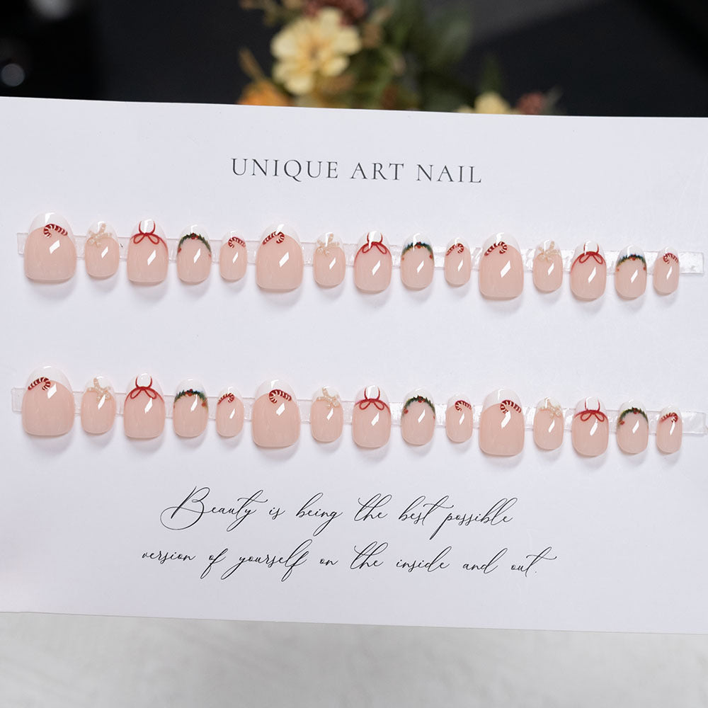 Urlaubs-Themen Press-On Nagelkunst