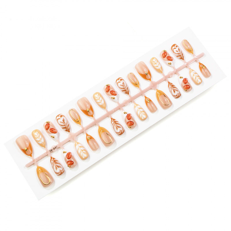 Künstlerisches abstraktes Nagelkunst-Set