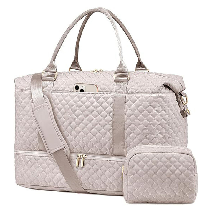 Vielseitige Gesteppten Weekender-Tasche Karnz