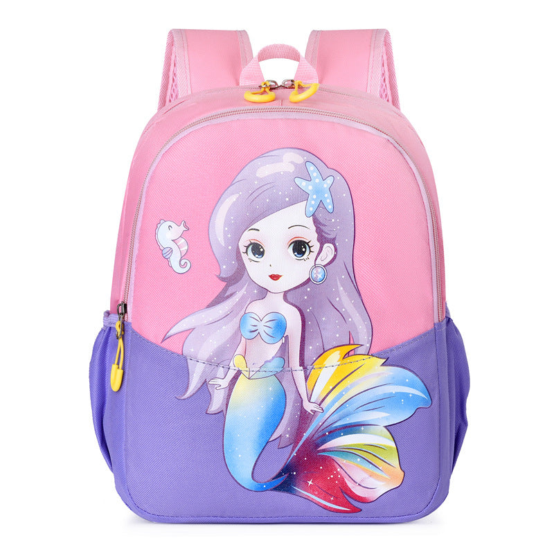 Mermaid-Themen Schulrucksack Karnz