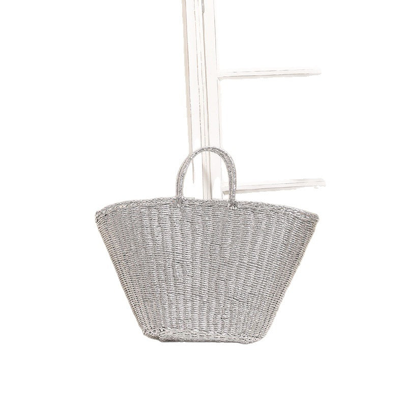 Damen Handgefertigte Korbtasche mit modernem Design Karnz