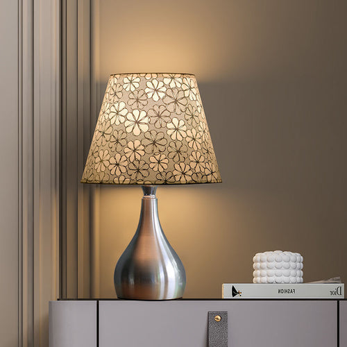 Dekorative florale Schirm Tischlampe