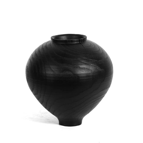 Elegante Artisan Dekorative Holzvase