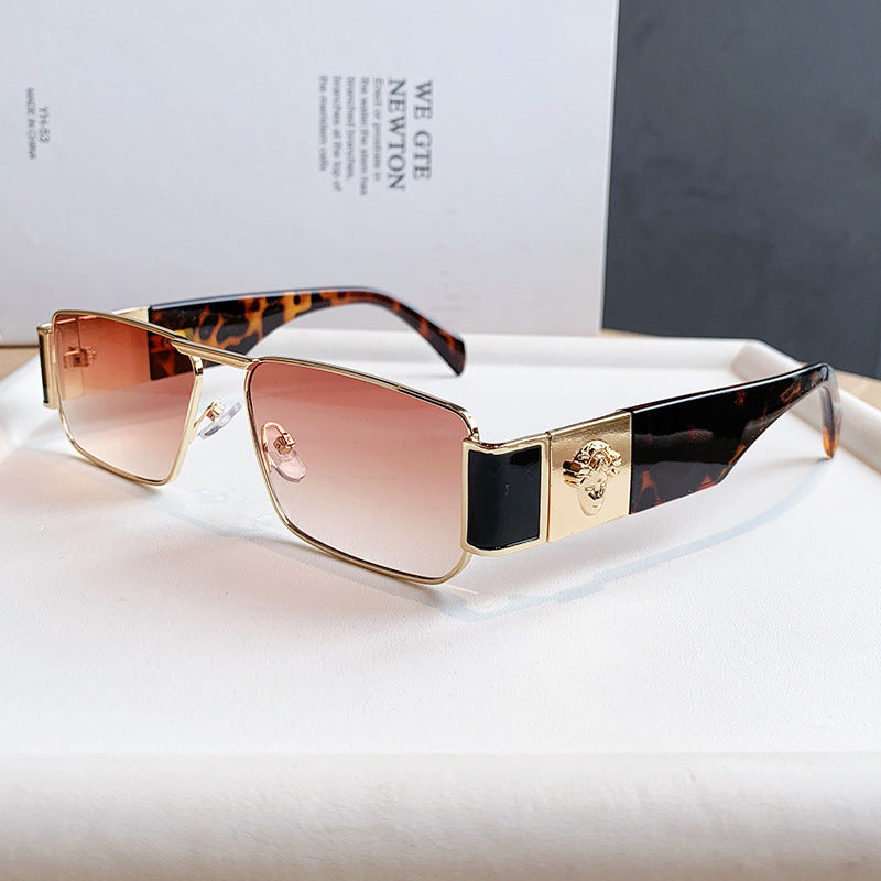 Damen Designer-Sonnenbrille mit luxuriösem Rahmen und trendigem Schnitt Karnz