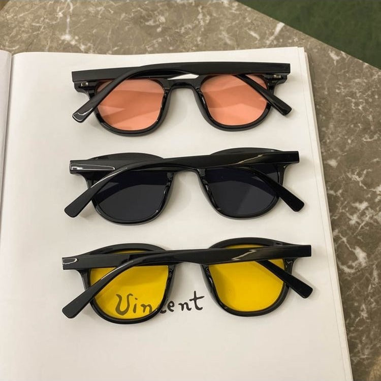 Damen verspiegelte runde Sonnenbrille Karnz