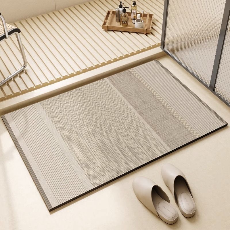 Moderner abstrakter Muster-Badematte für das Badezimmer