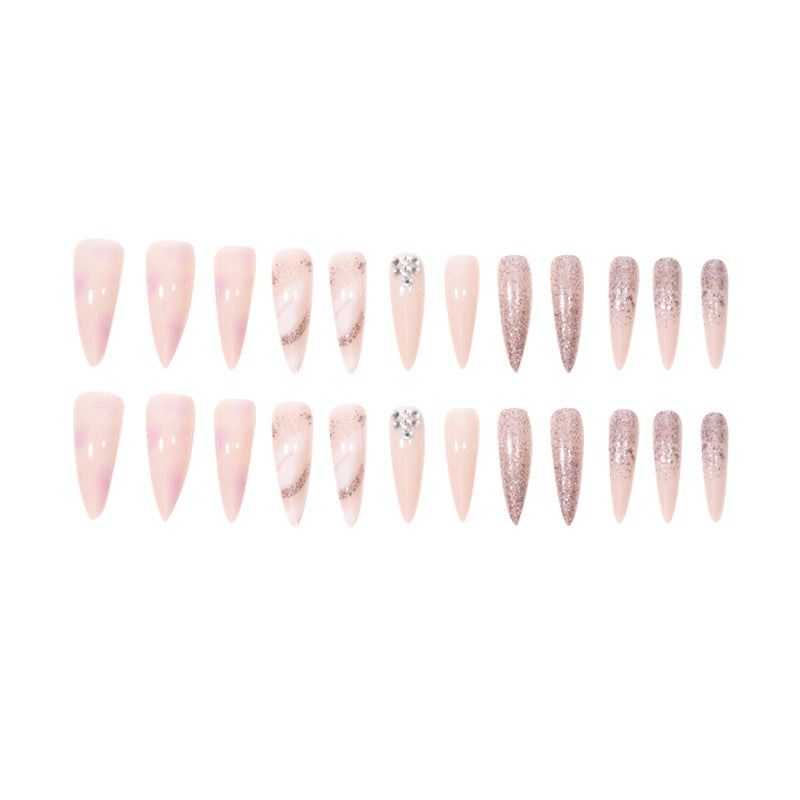 Glamouröses Stiletto-Nagelkunst-Set Karnz