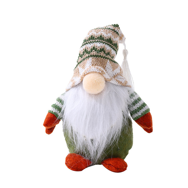 Dekorative Weihnachtsgnom Figur Karnz