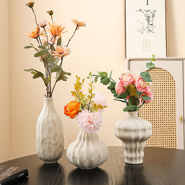 Künstlerisch Texturierten Keramische Blumenvasen
