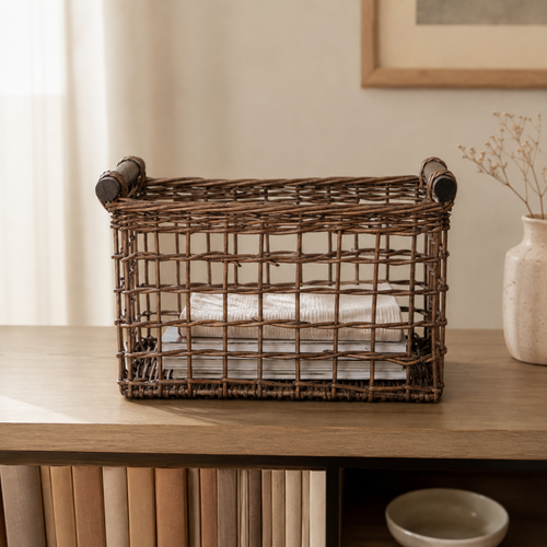 Home Storage Woven Basket Karnz