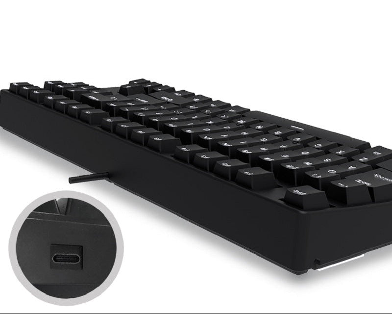 Verdrahtete Full-Size Mechanische Tastatur Karnz