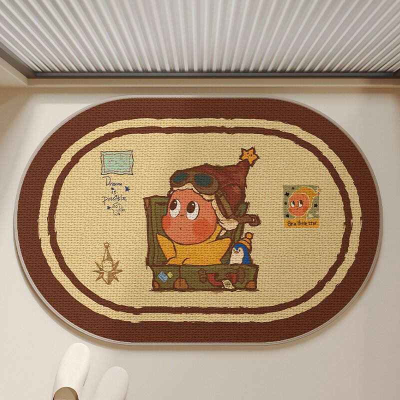 Verspielt cartoon-themed Teppich
