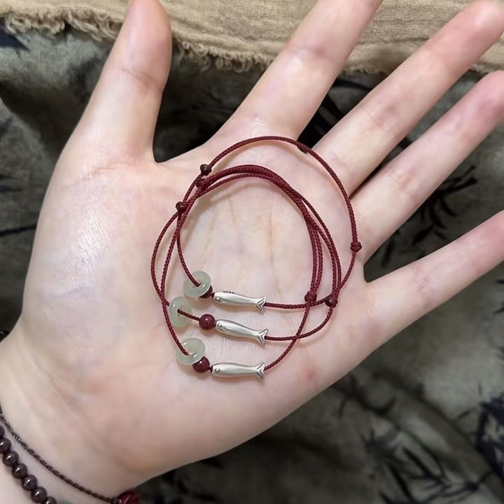 Minimalistischer Fisch-Anhänger-Armband Karnz
