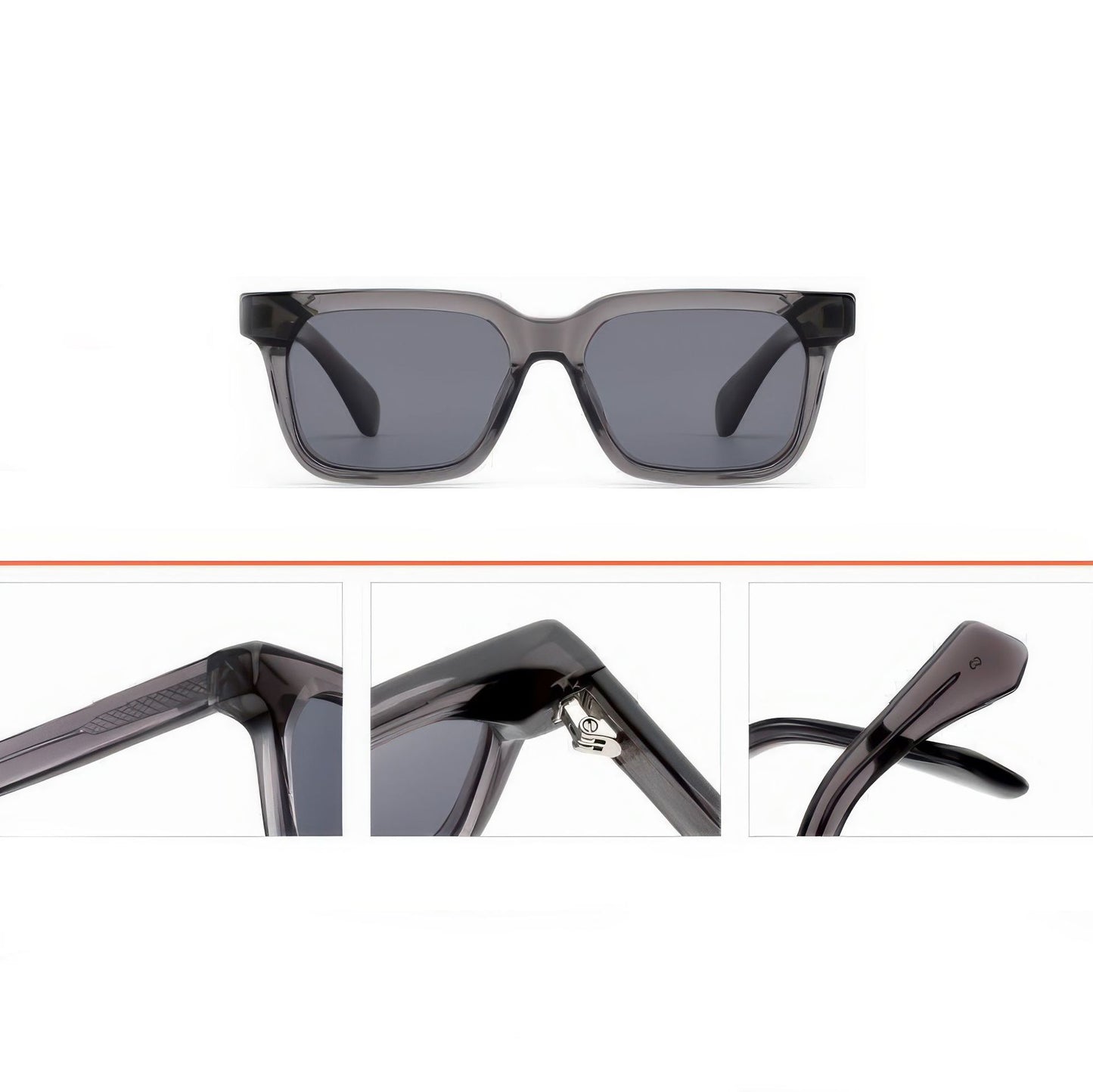 Damen modische Sonnenbrille mit anspruchsvollem Design und UV-Schutz Karnz
