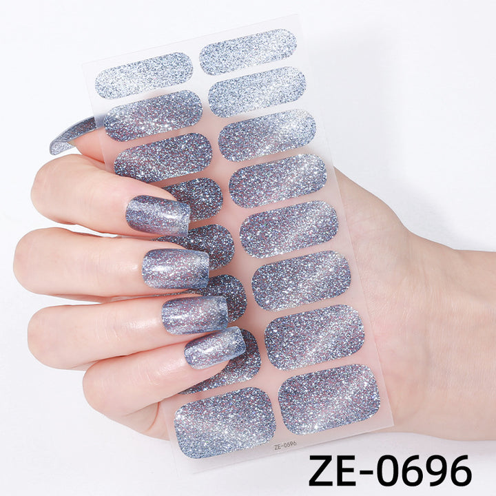 Ombre Glitter Nagel Wraps